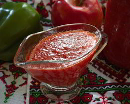 Аджика из сладкого перца