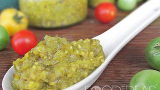 Аджика из зеленых помидоров