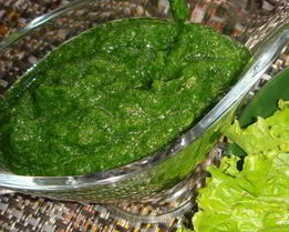 Аджика с кинзой