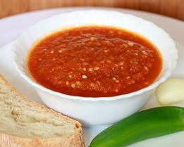 Аджика с острым перцем