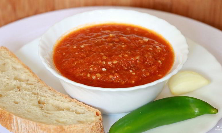Рецепт аджики с острым перцем