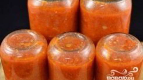 аджика с острым перцем