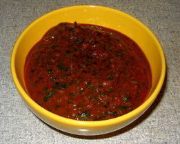 Аджика с томатной пастой