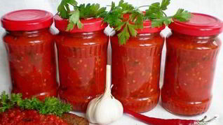 Аджика с уксусом