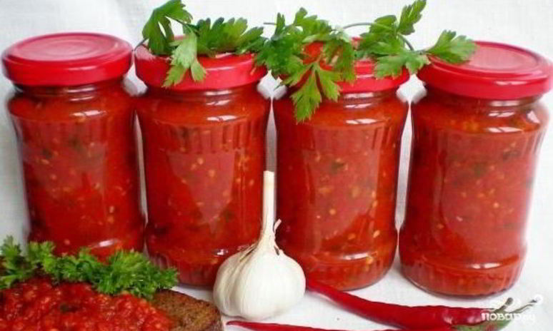 Рецепт аджики с уксусом