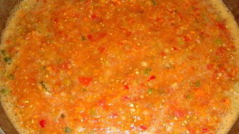 аджика с яблоками