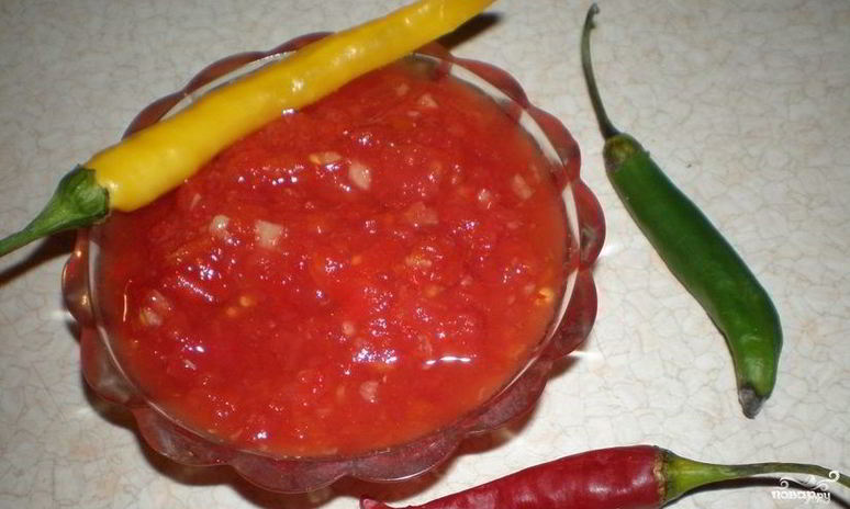 Рецепт аджики жгучей