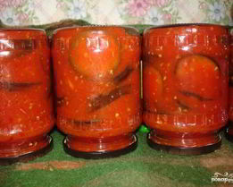 Баклажаны в аджике