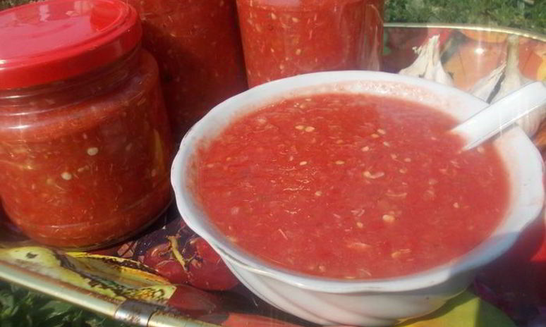 Рецепт домашней аджики