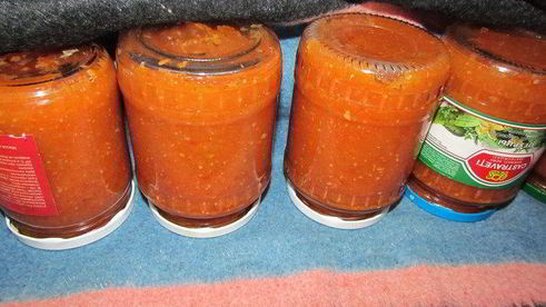 кабачковая аджика