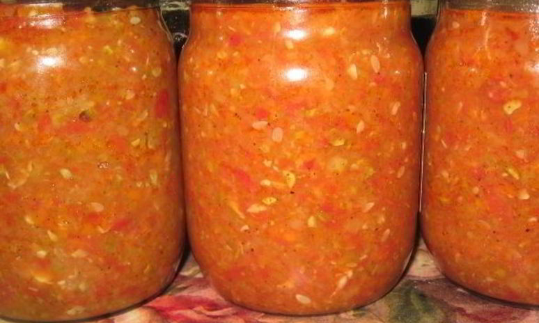 Рецепт консервированной аджики на зиму
