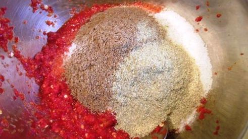 сухая аджика