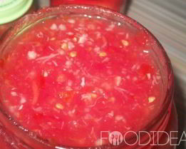 Сырая аджика с хреном