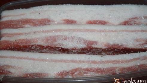 вкуснейшее домашнее сало с чесноком и сухой кавказской аджикой