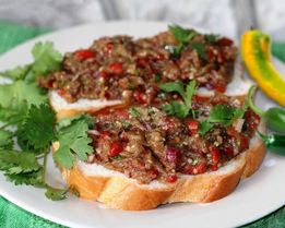 Баклажанная икра острая на зиму пальчики оближешь