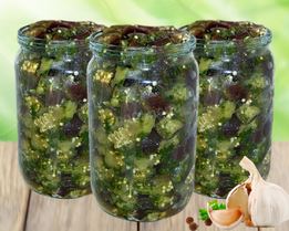 Баклажаны без стерилизации