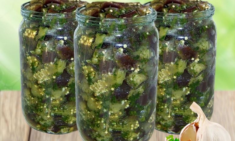 Рецепт баклажанов без стерилизации