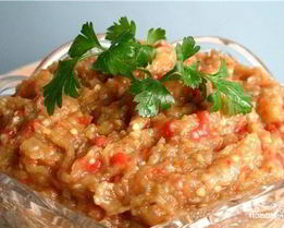 Баклажаны с чесноком на зиму