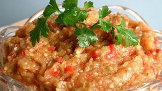 Баклажаны с чесноком на зиму