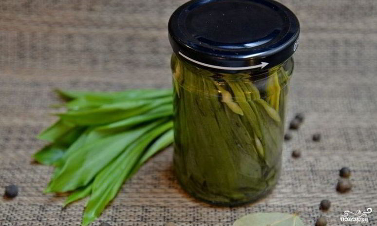 Рецепт черемши на зиму