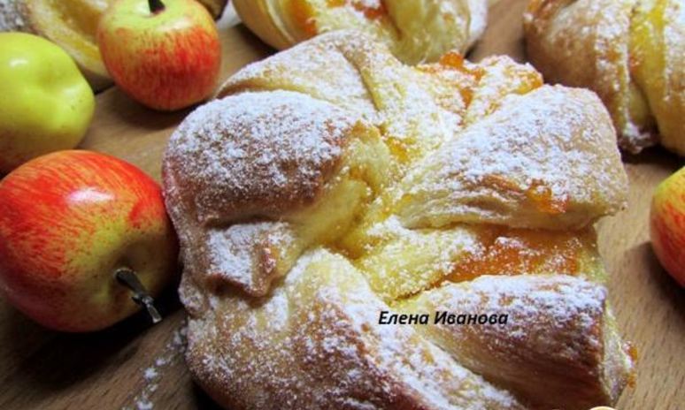 Рецепт булочек с абрикосовым джемом