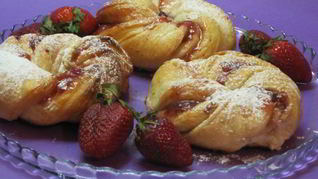 Булочки с джемом