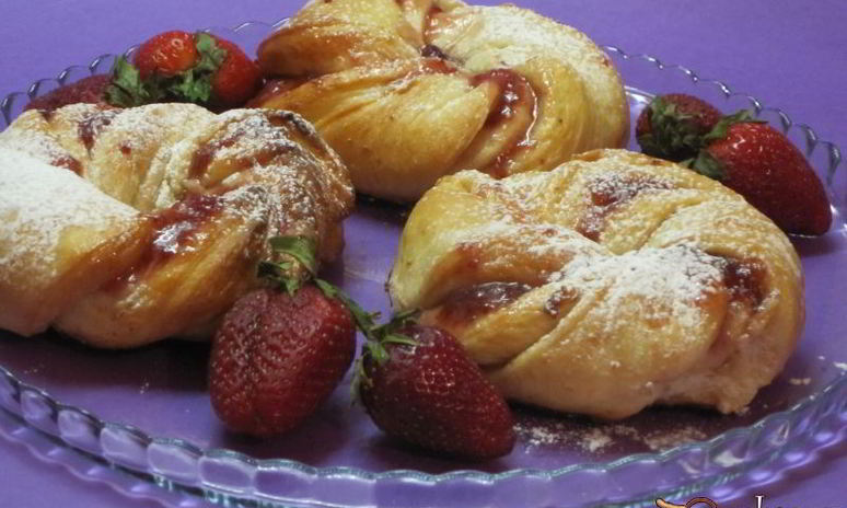 Рецепт булочек с джемом