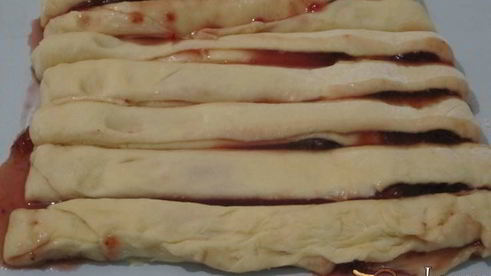 булочки с джемом