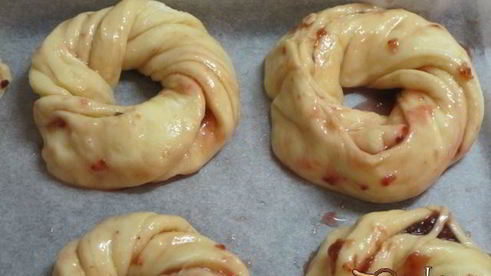 булочки с джемом