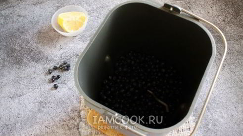 черничный джем в хлебопечке