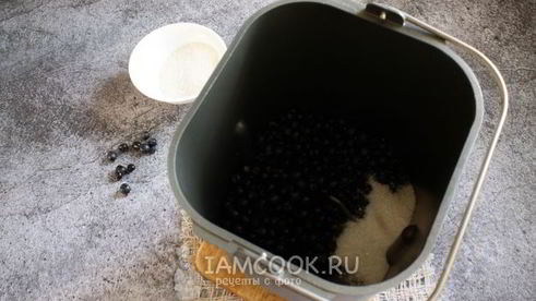 черничный джем в хлебопечке