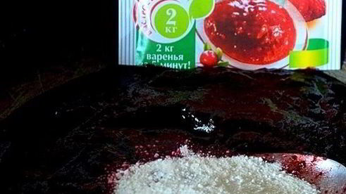 черничный джем