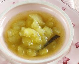 Дынный джем с куркумой и ванилью