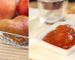 Джем из груш и персиков