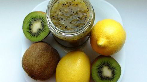 джем из киви и лимонов с кардамоном