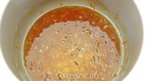 джем из лимона, апельсина и цуккини