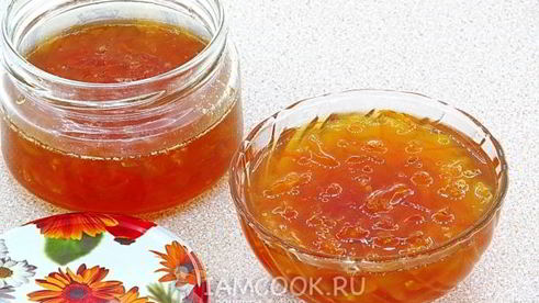 джем из лимона, апельсина и цуккини