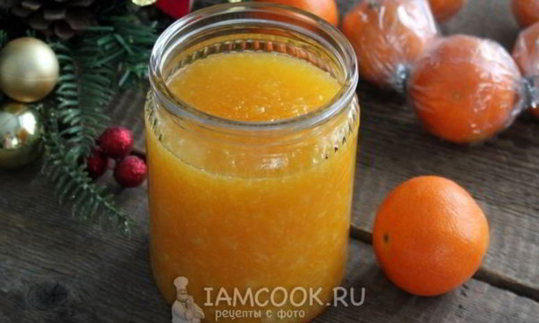 Рецепт джема из мандаринов в микроволновке