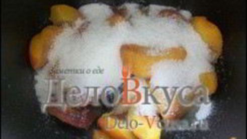 джем из персиков и абрикосов в хлебопечке