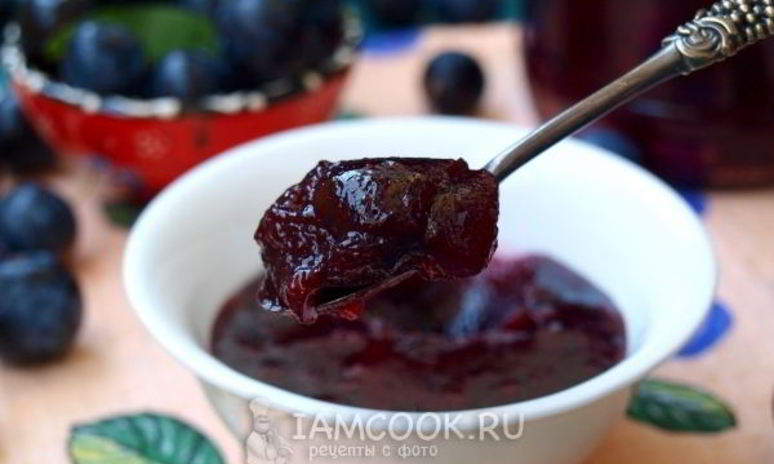 Рецепт джема из терна