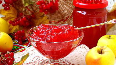 джем из яблок и калины