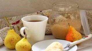 Грушевый взбитый джем