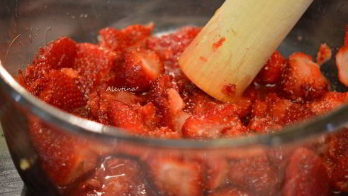 клубнично-ванильный джем