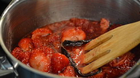 клубнично-ванильный джем