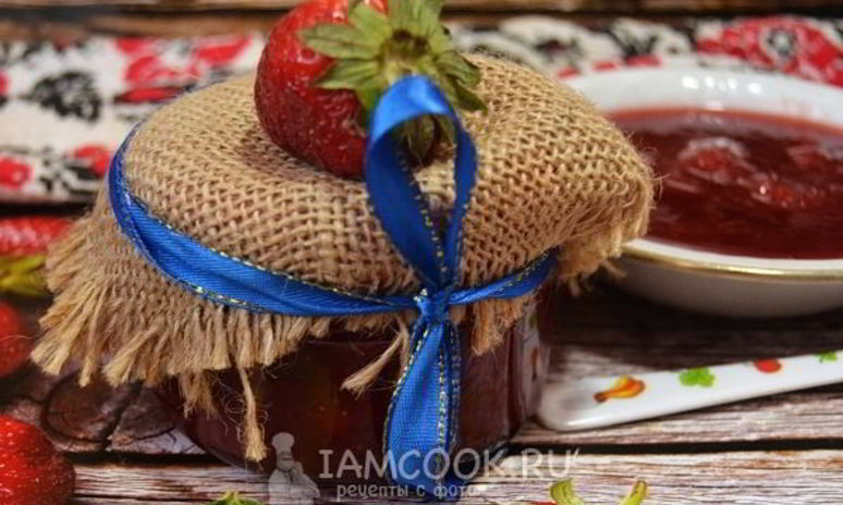 Рецепт клубничного джема в хлебопечке