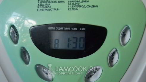 клубничный джем в хлебопечке