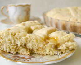 Кростата с абрикосовым джемом