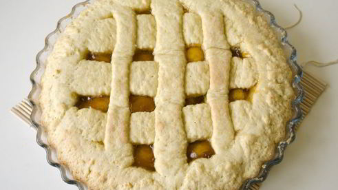 кростата с абрикосовым джемом