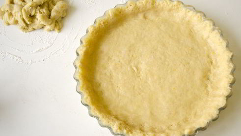 кростата с абрикосовым джемом