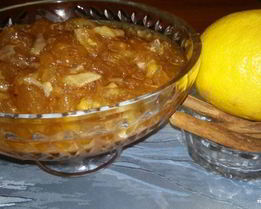 Лимонный джем с имбирем